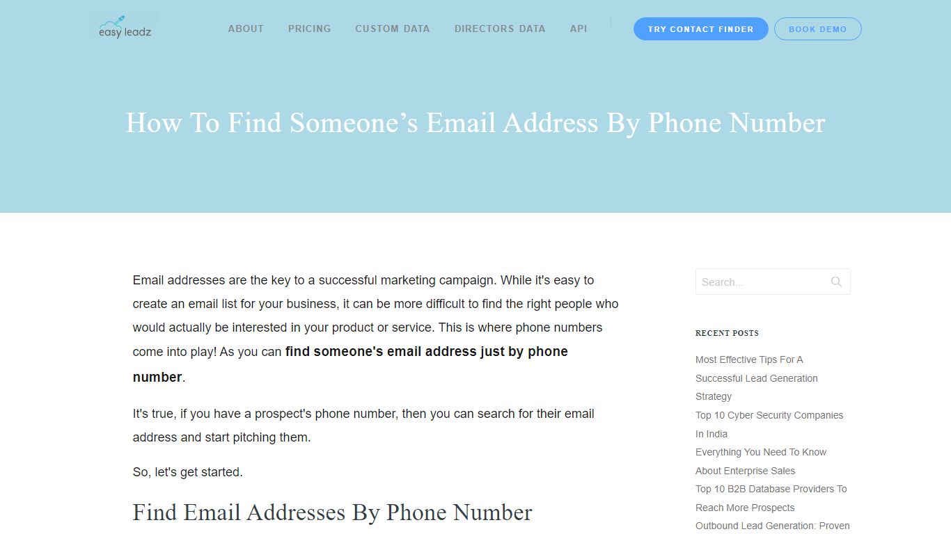 How To Find Someone’s Email Address By Phone Number